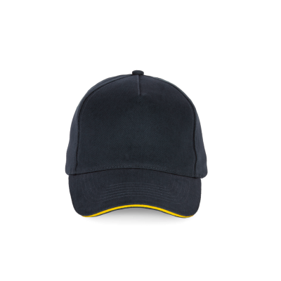5 panels cotton sandwich cap